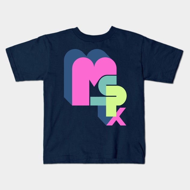 MSPX Logo Kids T-Shirt by MSPX